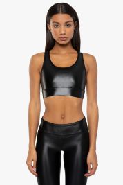 Koral Active Black Bermuda Infinity Sports Bra