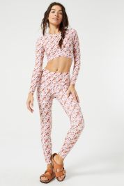 L*Space Active Block Party Hot To Trot Legging