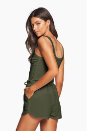 Vitamin A Organic Rib Forest Thalia Shorts