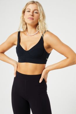 L*Space Active Black Tryout Sports Bra