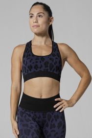 925fit Navy Bare Necessities Sports Bra