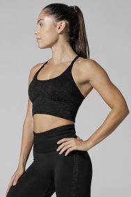 925fit Black X It Sports Bra