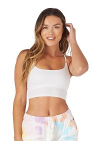 Glyder White Pure Bra