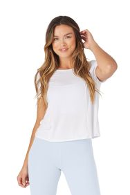 Glyder White Uplift Tee