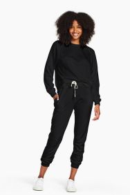 Vitamin A EcoSoft Black Cora Crewneck